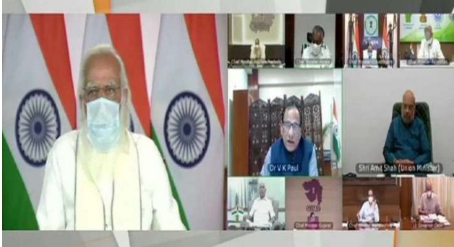 COVID-19: PM Modi holds meeting with CMs of 10 states worst-hit by pandemic
