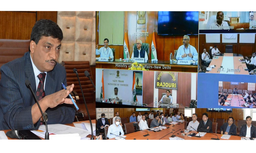 Union Home Secretary reviews PMDP projects under Implementation in UT of J&K