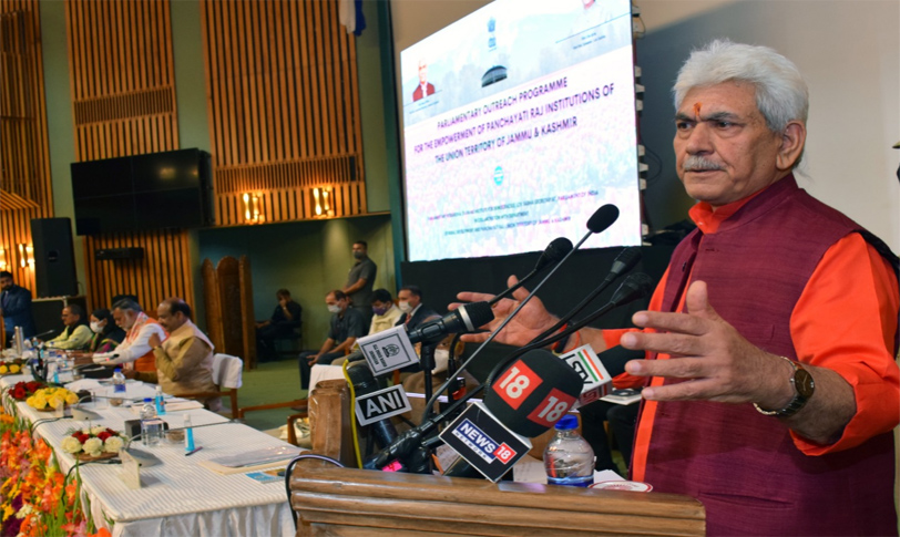 Committed to hold Assembly polls soon after delimitation process ends: J&K LG Manoj Sinha
