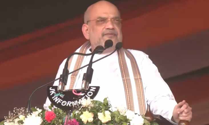 In Jammu, Amit Shah fires salvos: ‘Gandhi’s, Abdullah’s, Mufti’s responsible for 42000 killings in J&K’