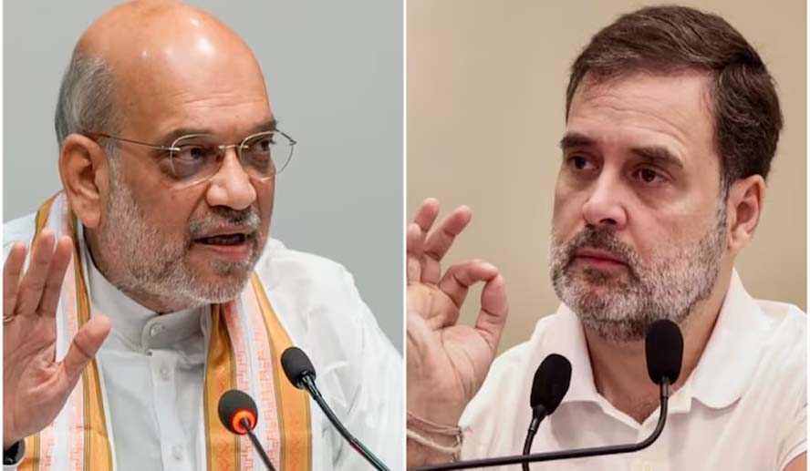 No Muslim quota even if your 4th generation comes Amit Shah to Rahul Gandhi