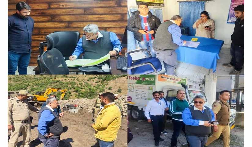 DC Doda pays surprise visit at Premnagar, Thathri; suspends two health officials for unauthorized absence