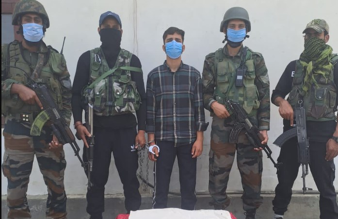 Man apprehended with arms, ammunition in Baramulla