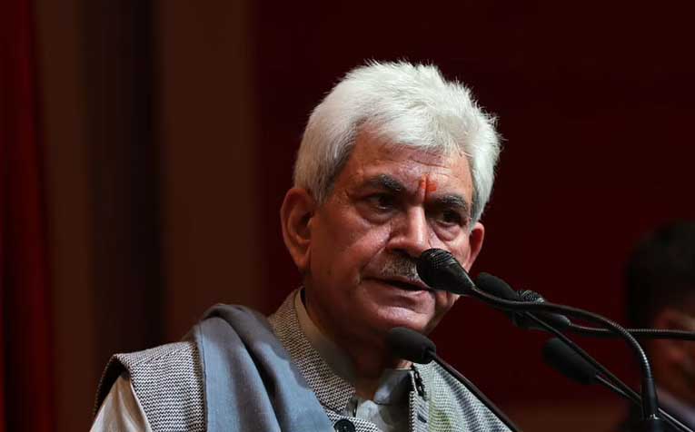 No political prisoner lodged in any J&K jail: LG Manoj Sinha