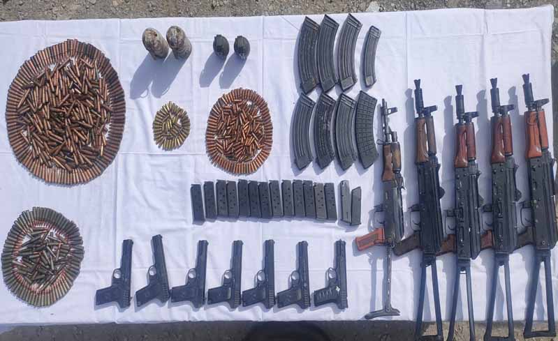 Jammu and Kashmir: Huge cache of arms, ammo recovered in Machil sector