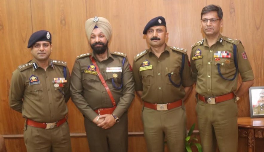  ADGP Jammu adhere new rank to newly promoted Dy.SPs