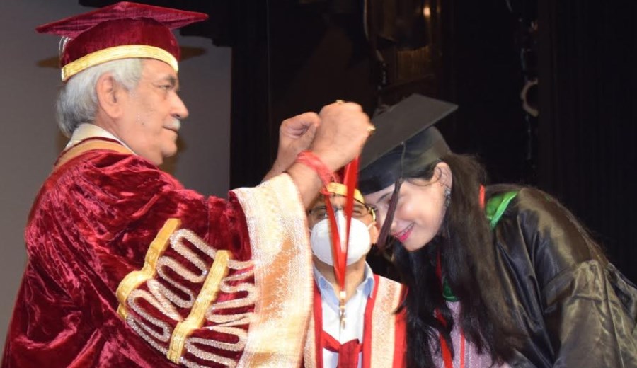 Lt Governor attends the 7th Convocation Ceremony of SKUAST-Jammu