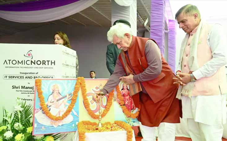 Lt Governor inaugurates Atomic North Private Ltd’s Complex at Durang Village of Billawar, Kathua