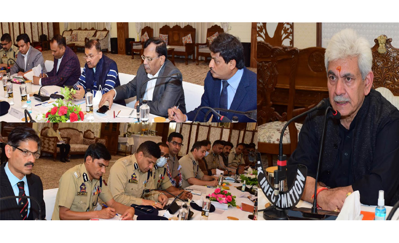 Lt Governor reviews preparation for Shri Amarnathji Yatra