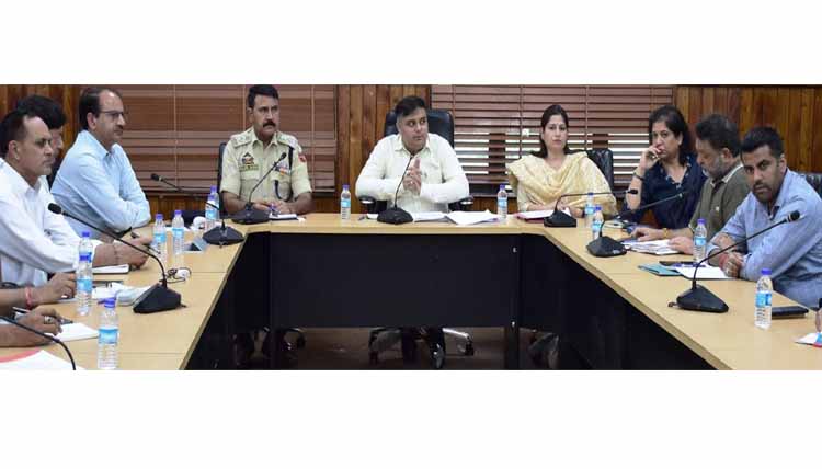 ADC Jammu discusses arrangements for smooth celebration of Janmashtami festival