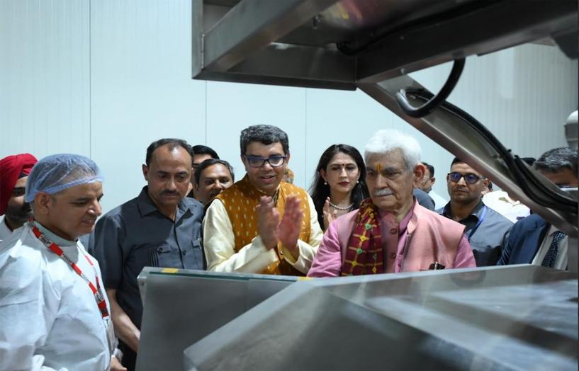 Lieutenant Governor inaugurates Nutraj's State-of-the-art flagship Nuts & Dryfruit processing plant at Samba
