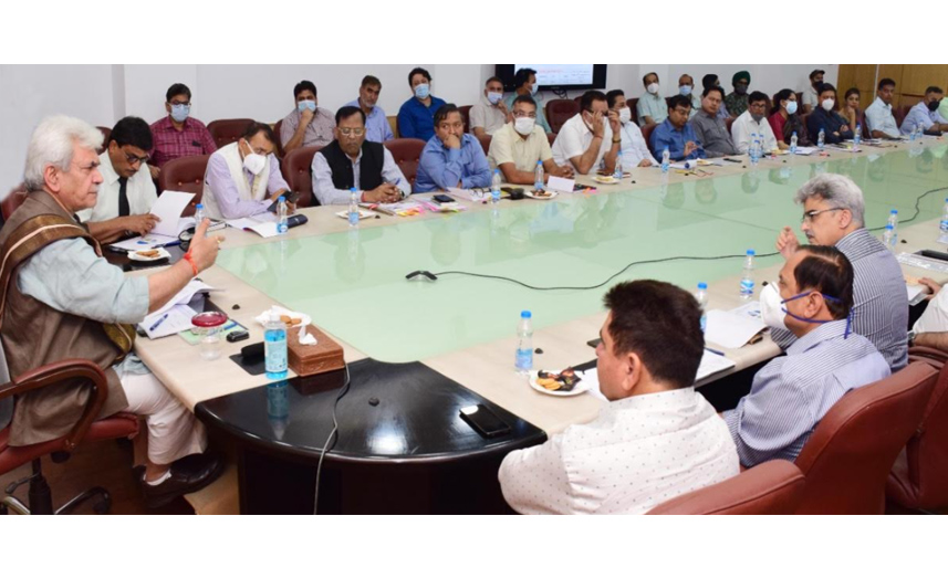 Lt Gov approves Rs. 22,126.93 Crore District Capex Budget 2022-23 for equitable development of UT