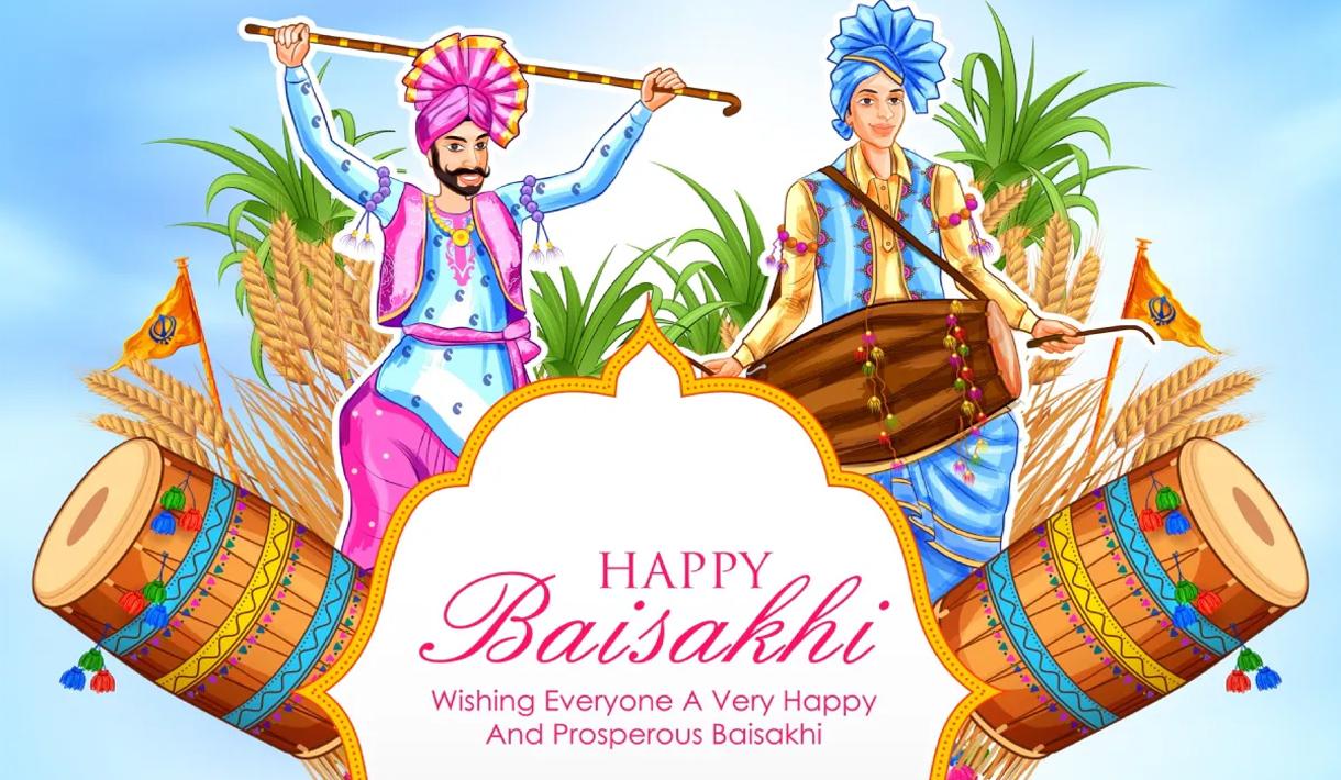 K.K Gupta Greets people on Baisakhi