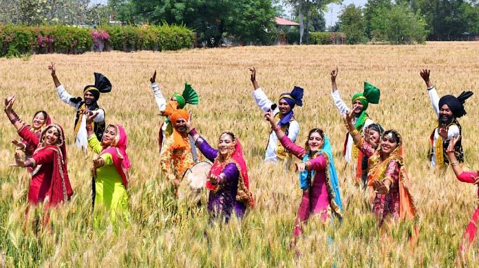 K.K Gupta greets people on Baisakhi