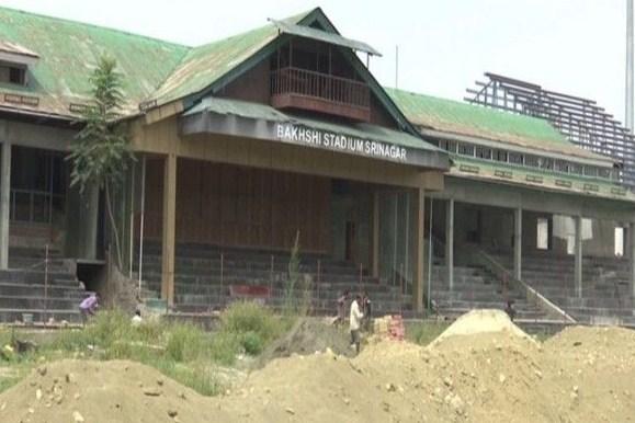 J-K: Construction of Srinagar's international football stadium in full swing