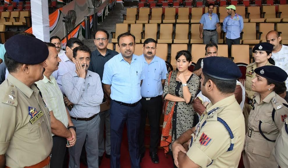 Div Com visits M A Stadium to finalize Independence Day arrangements