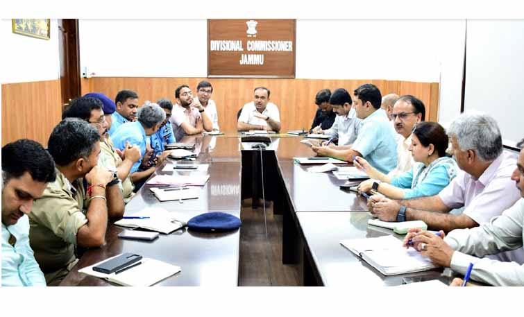 Div Com reviews arrangements for Air Show being held at Jammu Air Force Station