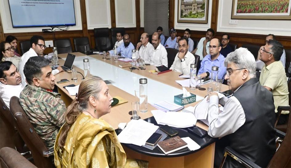 Chief Secretary reviews draft J&K Hydro Power Policy 2025