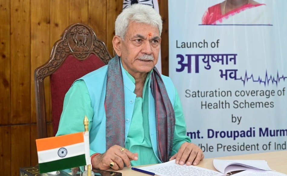 My first duty and highest obligation is health of common man: LG Manoj Sinha
