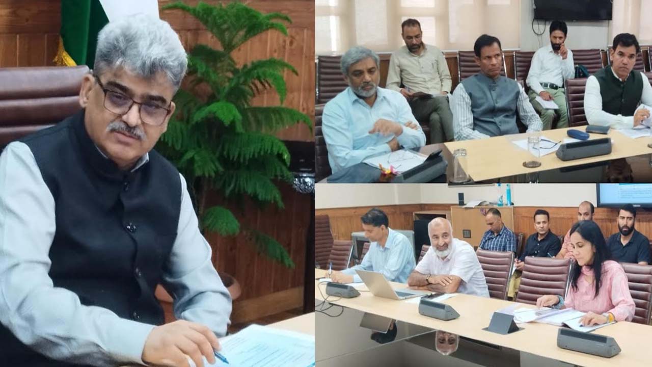 Chief Secretary reviews implementation of infra projects under PMG