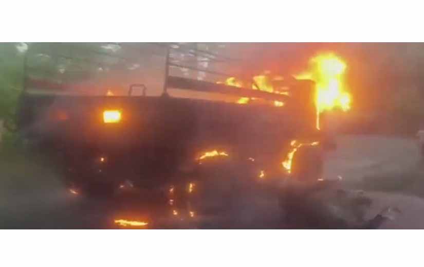 Four Army Jawans Martyred as vehicle catches fire in J&K's Poonch