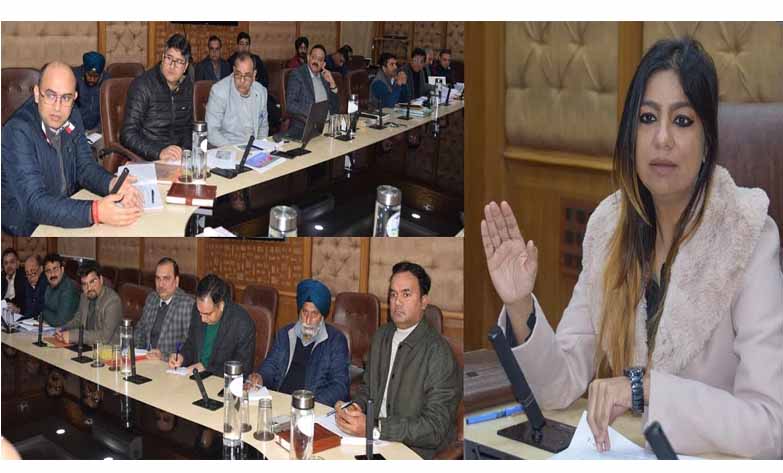Commissioner Secretary Tourism reviews projects under Swadesh Darshan 1.0, PMDP, UT Capex Budget
