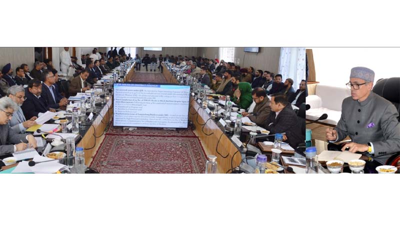 Towards people-centric governance: CM Omar Abdullah reviews development works in Poonch, assures equitable development