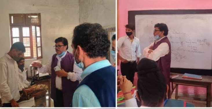 Principal Secretary SED pays surprise visit to Govt Boys Higher Secondary School, Bishnah