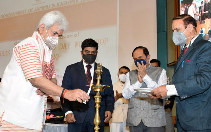 Lt Governor inaugurates two-day Workshop on New Education Policy; launches multiple key initiatives for school education