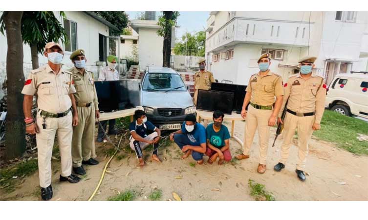 Theft case solved by Police Station Channi Himmat Jammu