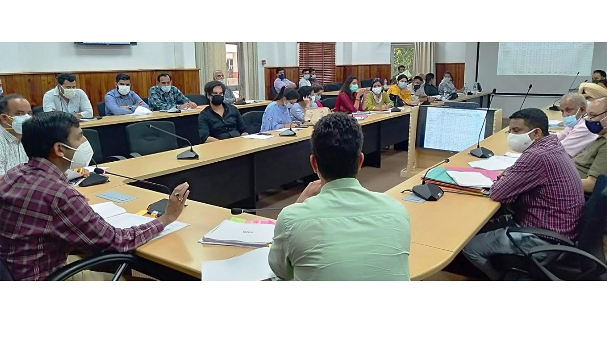 DC Jammu reviews performance under B2V3, Capex Plan including DDC, BDC, PRI components