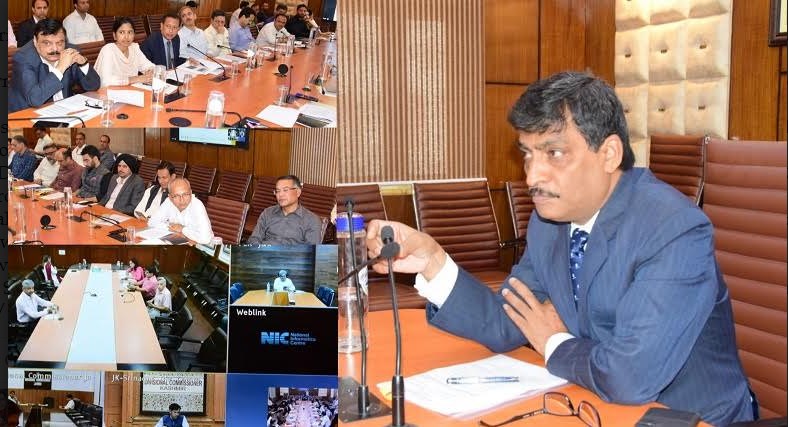 Chief Secretary chairs UIDIC Meeting for 100% Aadhar enrollment