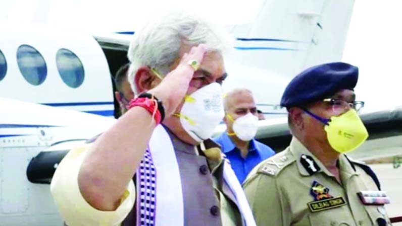 Don’t touch innocents, don’t leave culprits: LG Manoj Sinha tells police