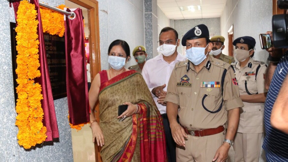 CG SDRF, Principal GMC inaugurate “SUKOON” Helpline at Gulshan Ground Jammu