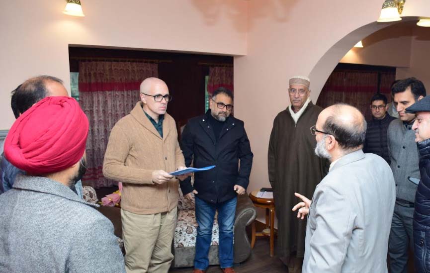 Chief Minister Omar Abdullah holds first public interaction at Public Services and Outreach Office, Reaffirms Commitment to Citizen-Centric Governance