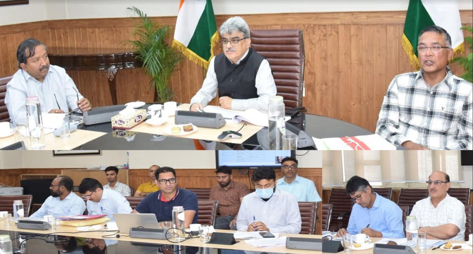 CS takes stock of progress made on construction of Highways across J&K