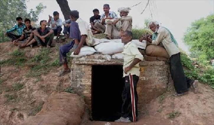 1892 community bunkers being built along LoC in Rajouri  for safety of residents  