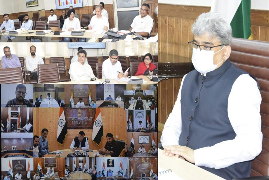 CS reviews impact of employment generation schemes in J&K