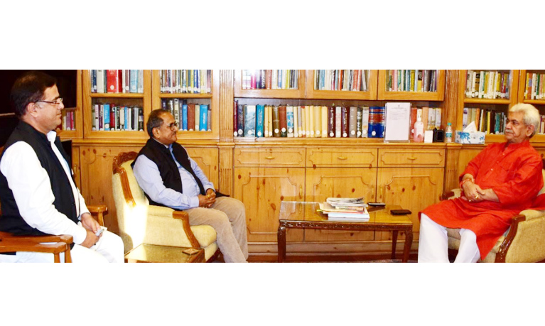 Dr Nirmal Singh calls on Lt Governor