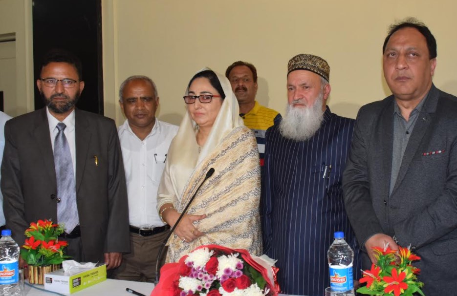 Darakshan Andrabi first woman to head J&K Wakf Board