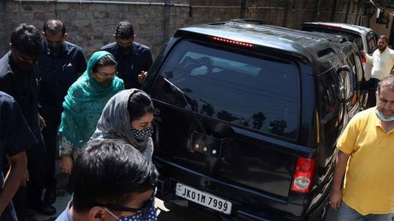 Mehbooba Mufti’s mother appears before ED