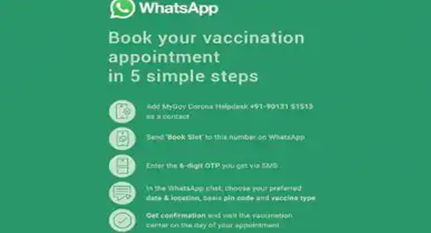 Covid-19 vaccine slots can now be booked via WhatsApp, Know how
