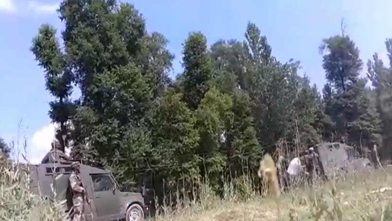 BSF convoy attacked by militants on Srinagar-Jammu highway, encounter underway