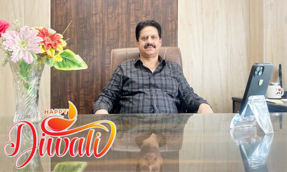K.K Gupta extends Diwali greetings, wishes everyone prosperous and happy life