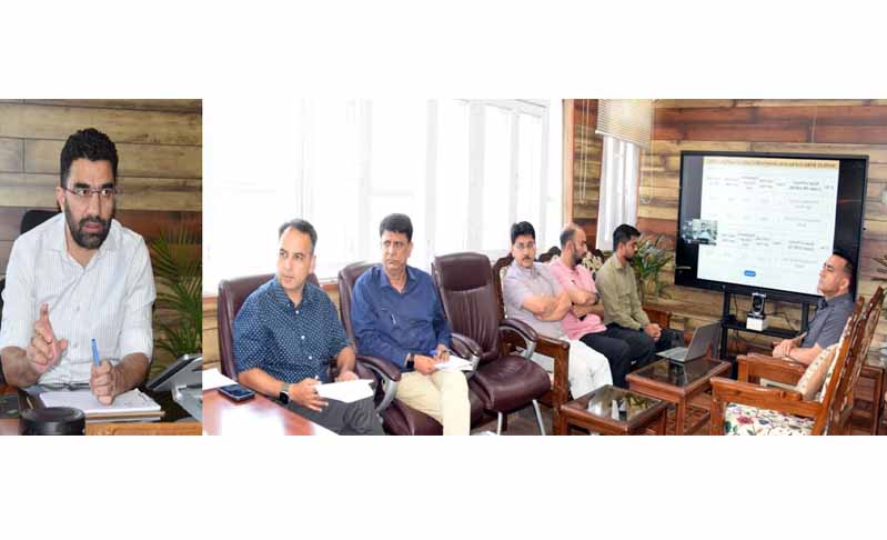 Secy Health reviews progress on PM-ABHIM,  ECRP-II approved projects across J&K