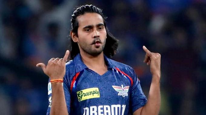 LSG spinner Digvesh Rathi fined for breaching IPL Code of Conduct