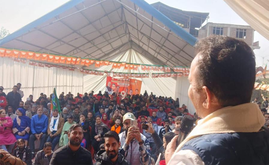 NC will face a crushing defeat on 14th November in Budgam: Sunil Sharma