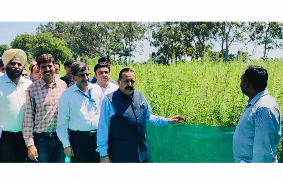 Jammu to pioneer India’s first Cannabis Medicine Project: Dr Jitendra Singh 