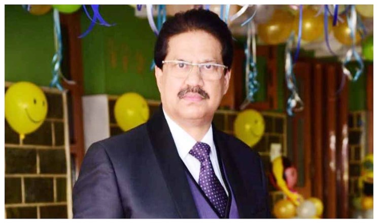 K.K Gupta greets people on the eve of Deepawali