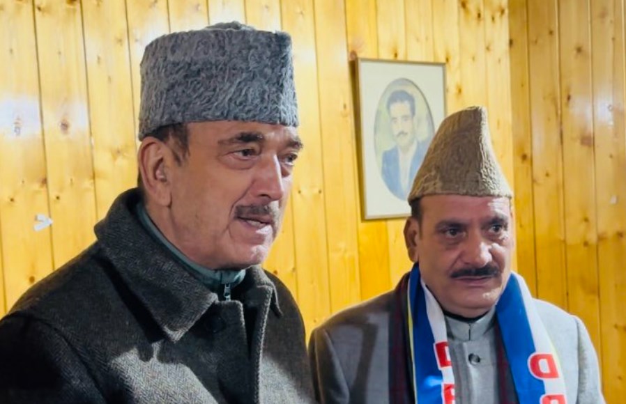 DPAP emerging as strong, alternative party in J&K: Azad